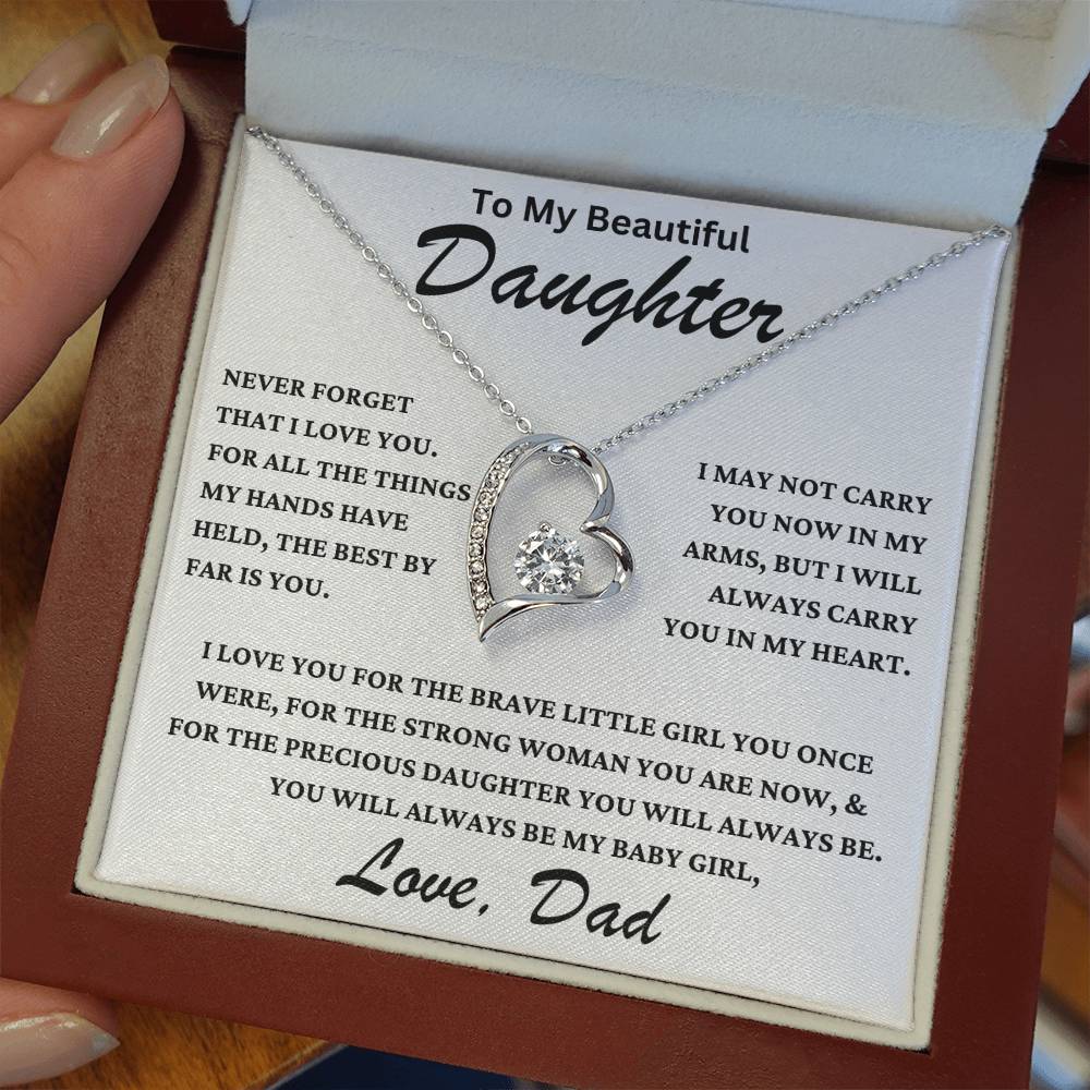 To My Beautiful Daughter - Love Dad - Forever Love Gift Set - TJ089