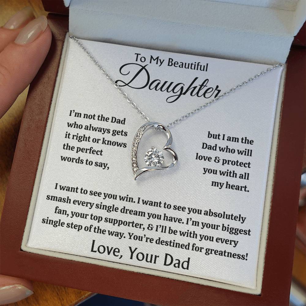 To My Beautiful Daughter - Love Dad - Forever Love Gift Set - TJ090