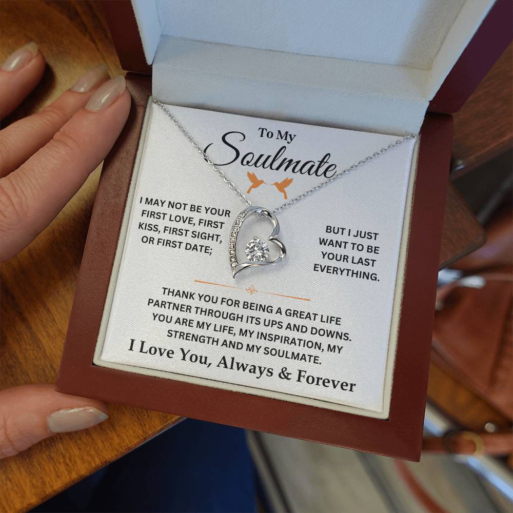 To My Soulmate - Forever Love Necklace - TJ077