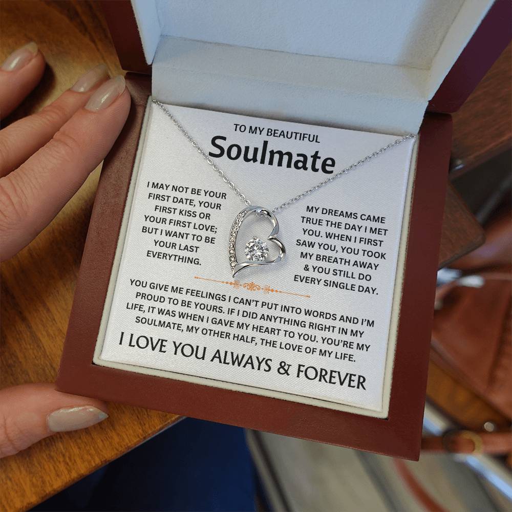 To My Beautiful Soulmate - Necklace Gift Set - TJ301