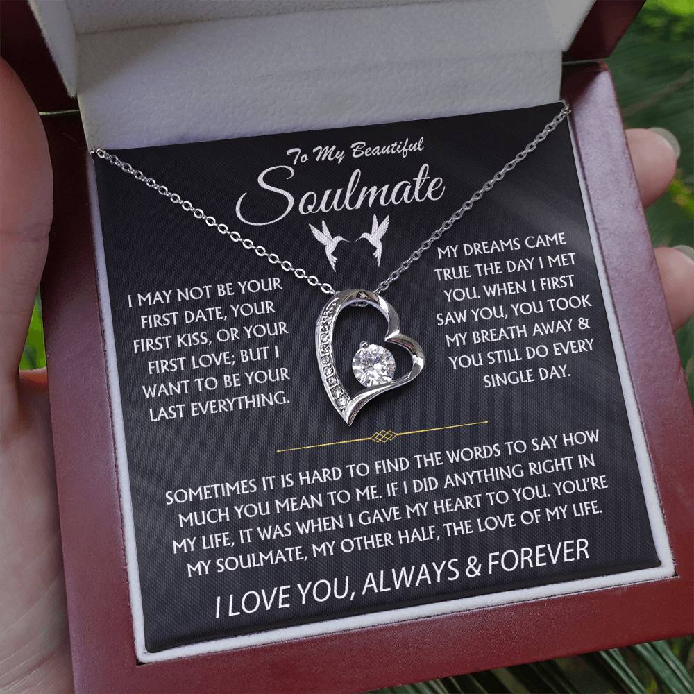 To My Beautiful Soulmate - Forever Love Personalized Gift Set - TJ044V5