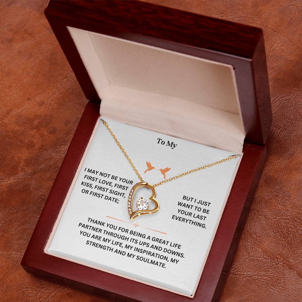 To My Soulmate - Forever Love Necklace - TJ077vP