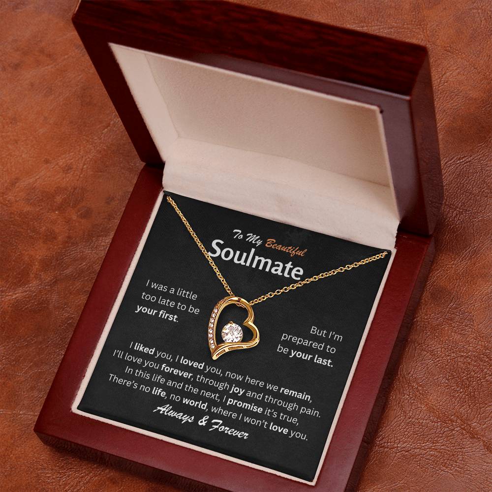 To My Soulmate - Forever Love Necklace Gift Set - TJ064