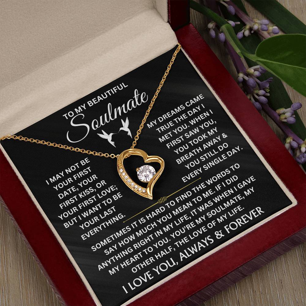 To My Beautiful Soulmate - Forever Love Personalized Gift Set - TJ044V2