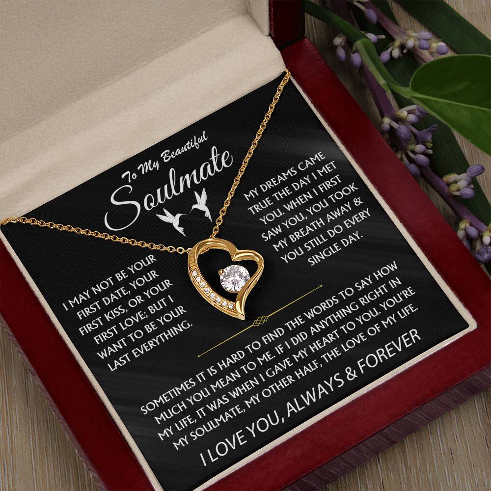 To My Beautiful Soulmate - Forever Love Personalized Gift Set - TJ044V5