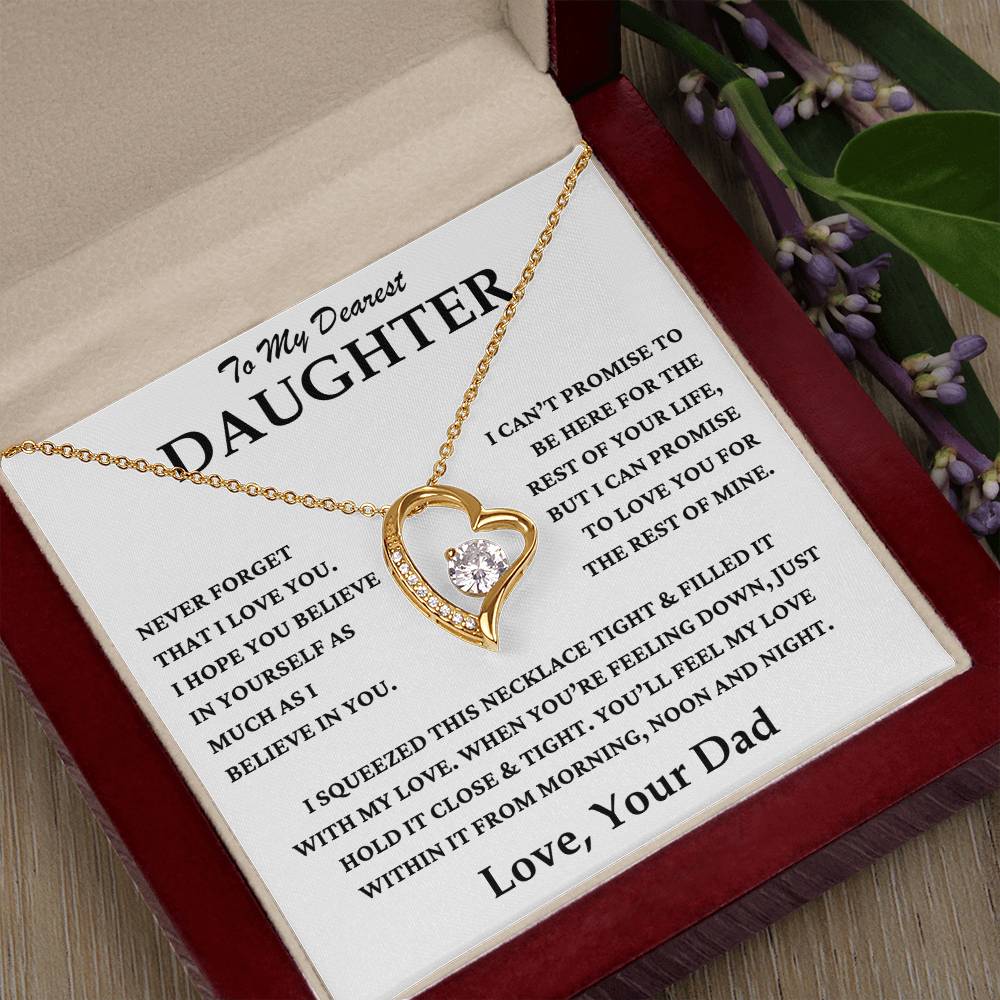 To My Dearest Daughter - Love Dad - Forever Love Gift Set - TJ092