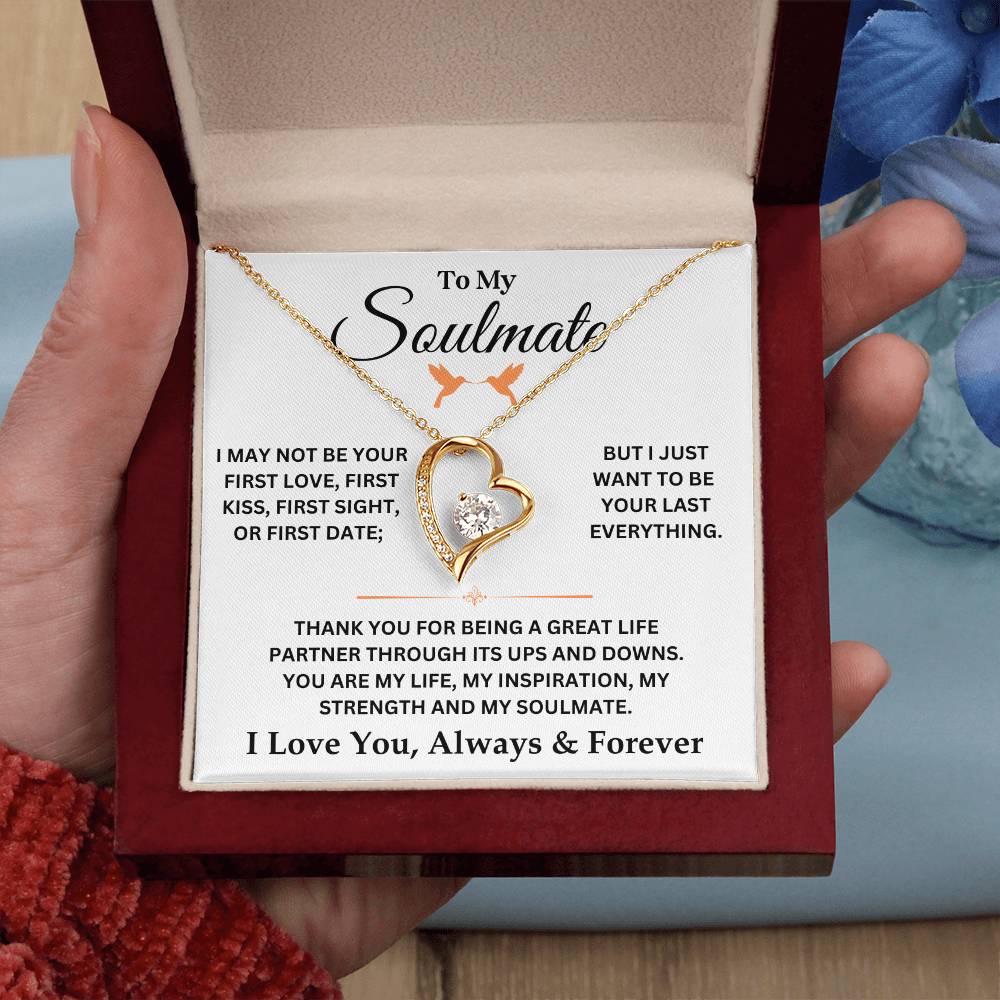 To My Soulmate - Forever Love Necklace - TJ077