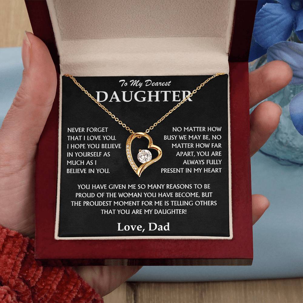 To My Dearest Daughter - Love Dad - Forever Love Gift Set - TJ093