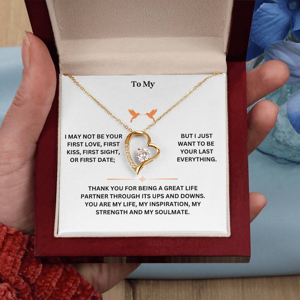 To My Soulmate - Forever Love Necklace - TJ077vP