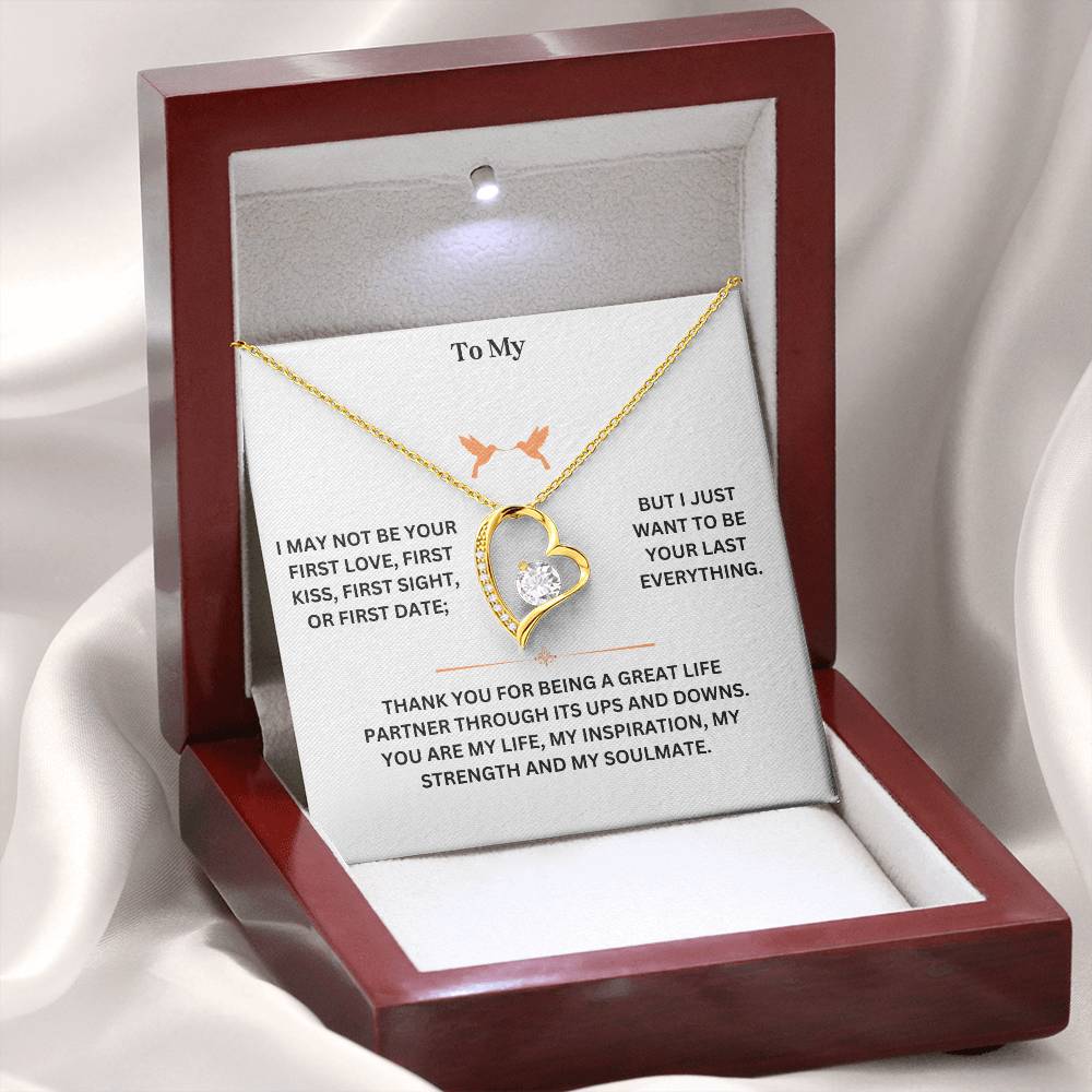 To My Soulmate - Forever Love Necklace - TJ077vP