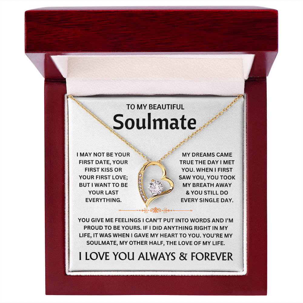 To My Beautiful Soulmate - Necklace Gift Set - TJ301