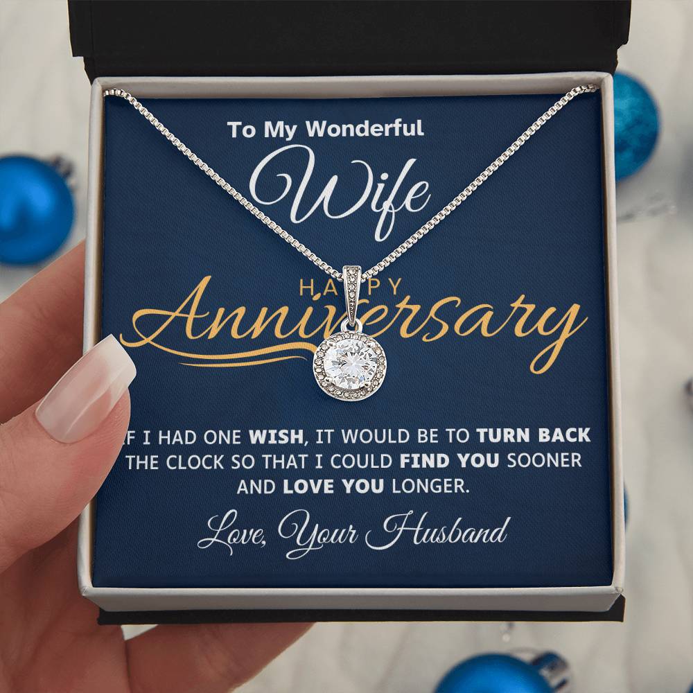 To My Wonderful Wife [Anniversary Edition] - Eternal Hope Necklace -  TJ037