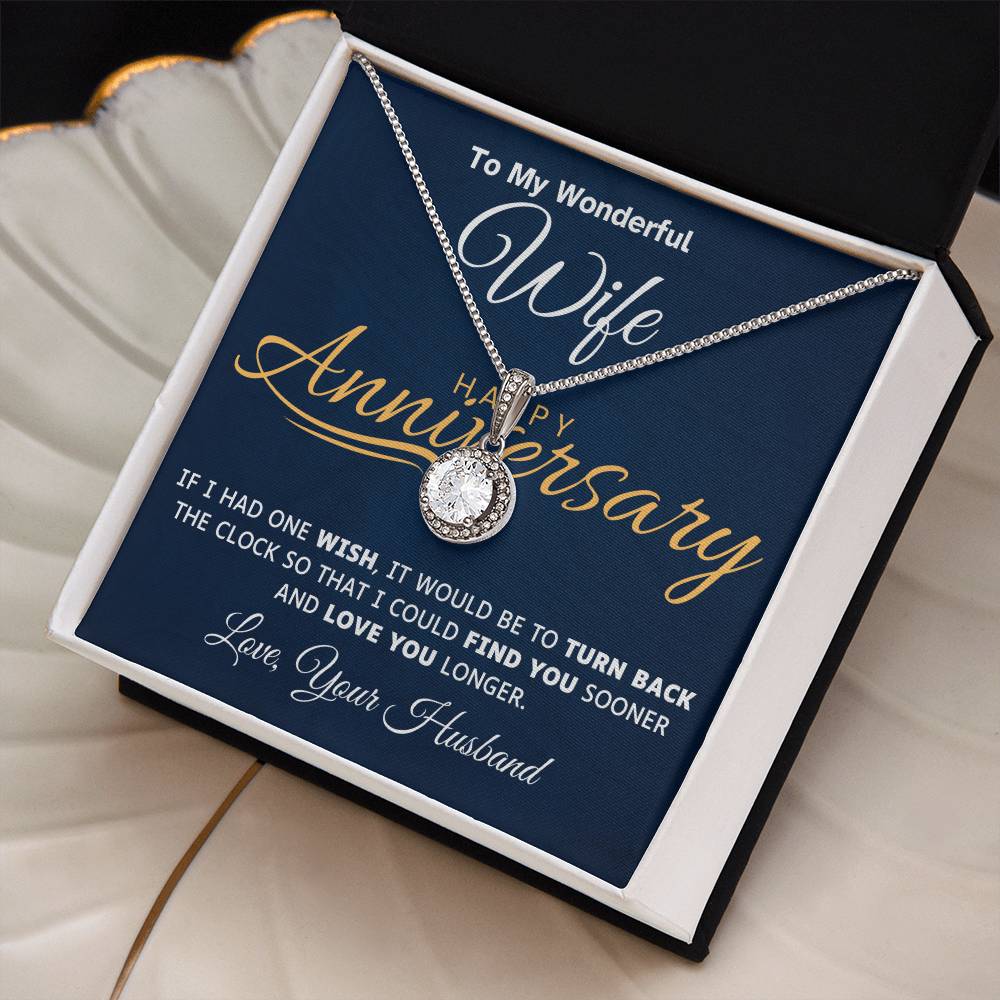 To My Wonderful Wife [Anniversary Edition] - Eternal Hope Necklace -  TJ037