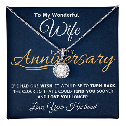 To My Wonderful Wife [Anniversary Edition] - Eternal Hope Necklace -  TJ037