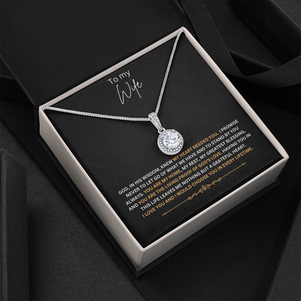 To My Wife - Eternal Hope Necklace - SP001