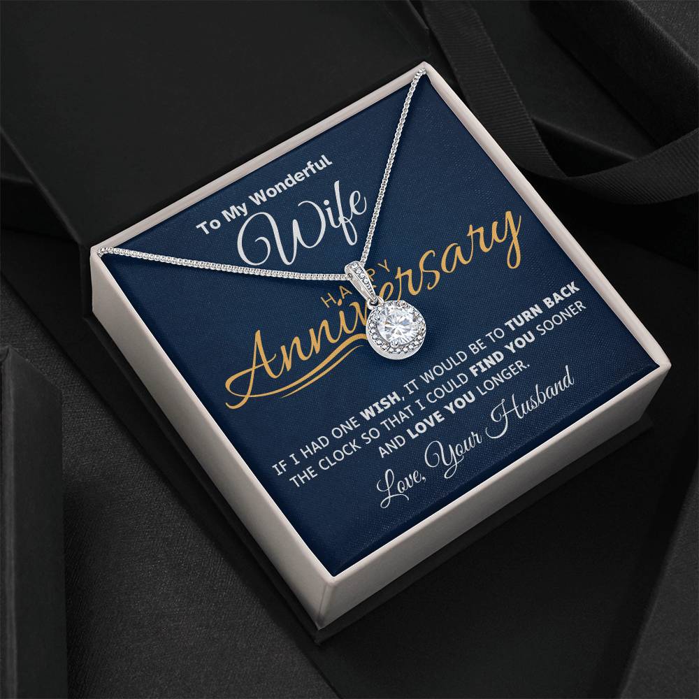 To My Wonderful Wife [Anniversary Edition] - Eternal Hope Necklace -  TJ037