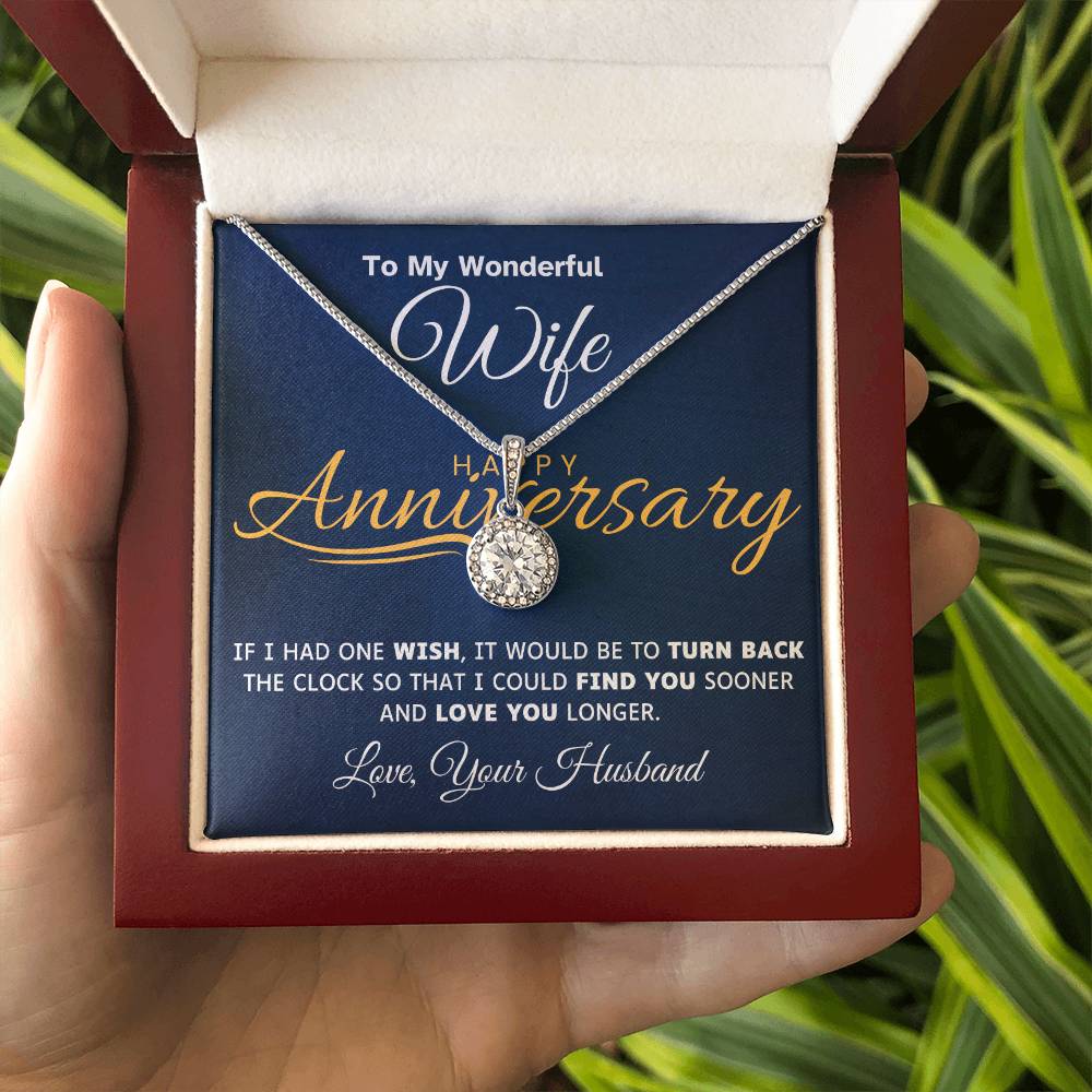 To My Wonderful Wife [Anniversary Edition] - Eternal Hope Necklace -  TJ037