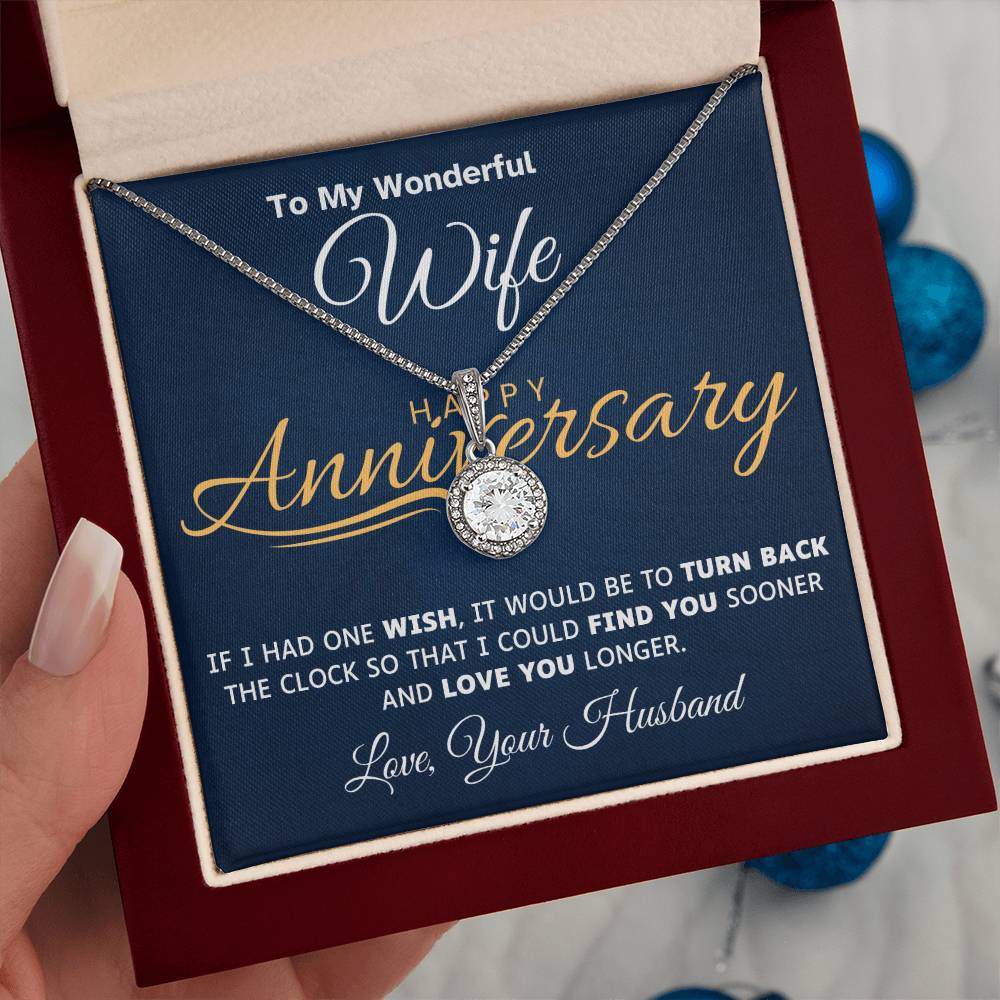 To My Wonderful Wife [Anniversary Edition] - Eternal Hope Necklace -  TJ037