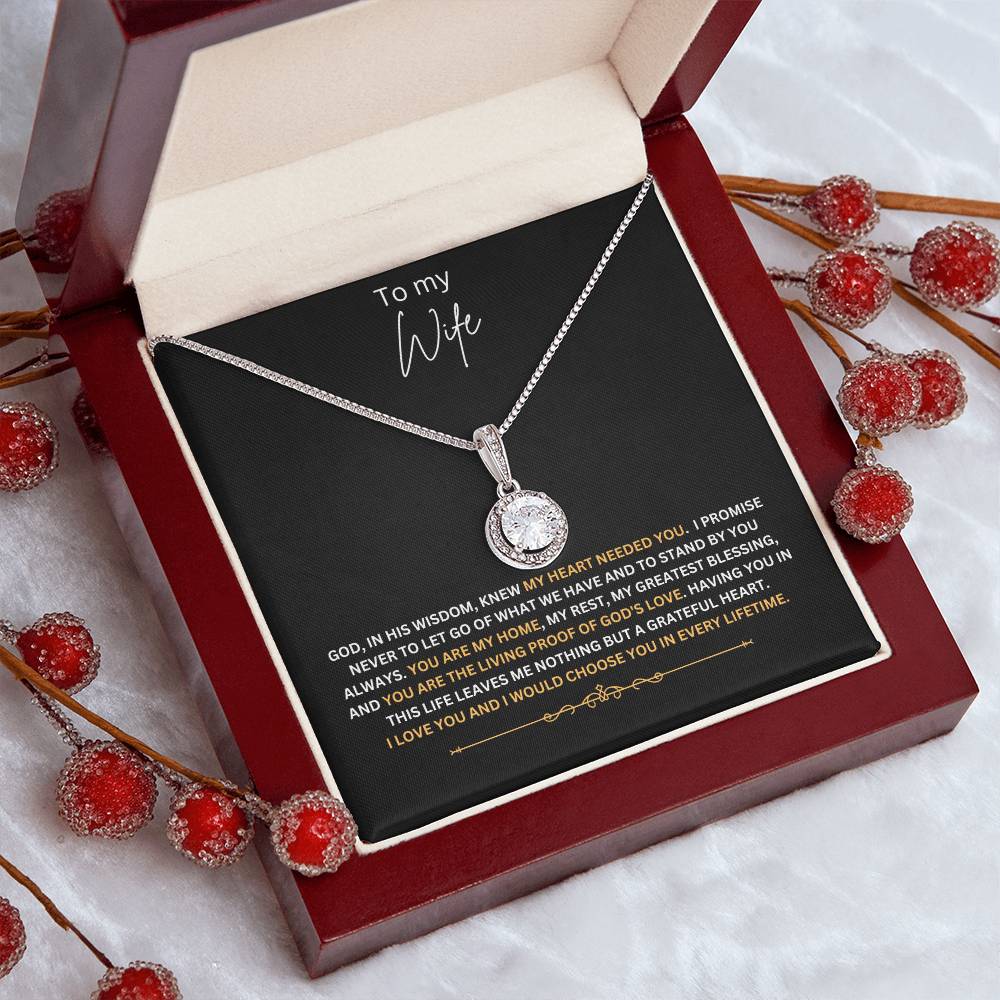 To My Wife - Eternal Hope Necklace - SP001