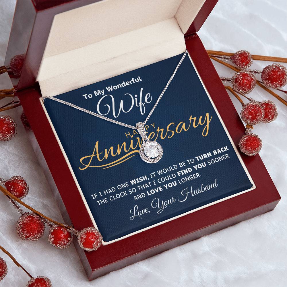 To My Wonderful Wife [Anniversary Edition] - Eternal Hope Necklace -  TJ037