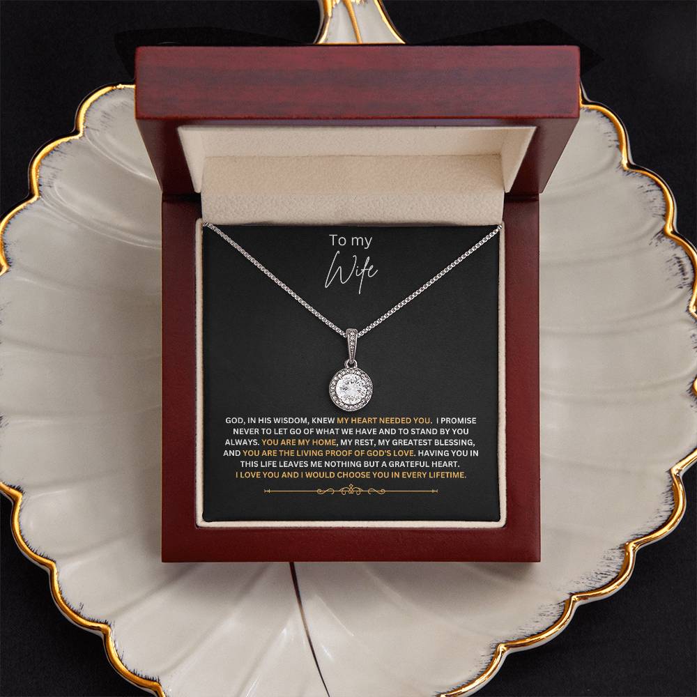 To My Wife - Eternal Hope Necklace - SP001