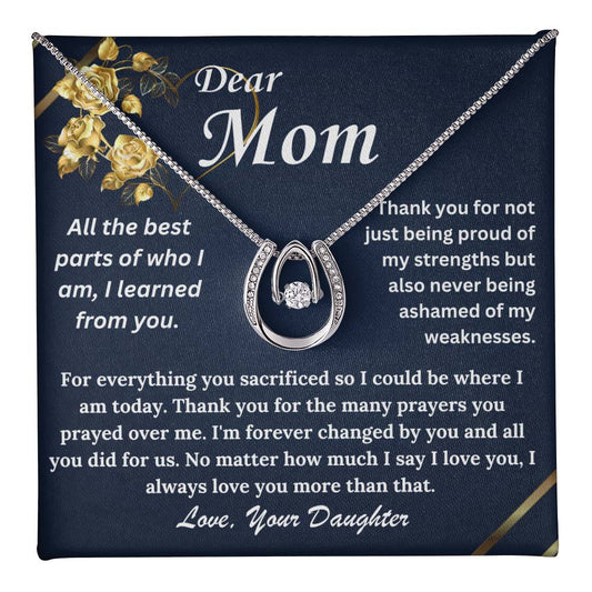 Dear Mom - Lucky in Love Necklace Gift Set - TJ020