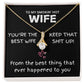 To My Smokin' Hot Wife - Alluring Beauty Necklace - TJ038
