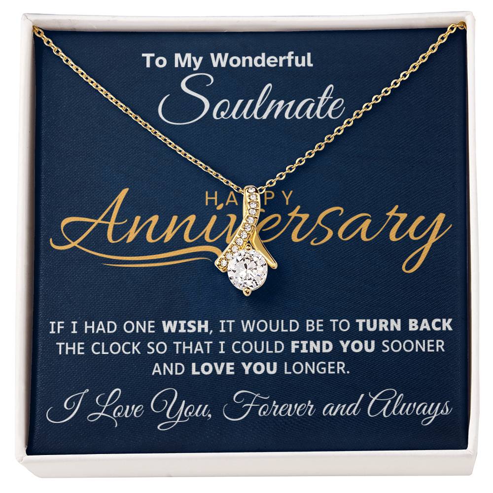 To My Soulmate [Anniversary Edition] - Alluring Beauty Necklace Gift Set - TJ036