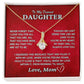 To My Beautiful Daughter - Alluring Beauty Necklace - TJ066v2