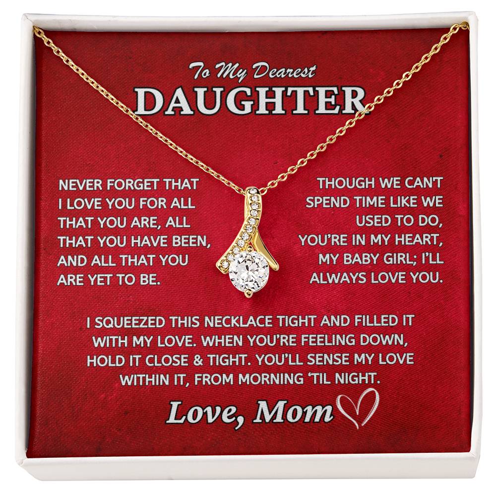 To My Beautiful Daughter - Alluring Beauty Necklace - TJ066v2