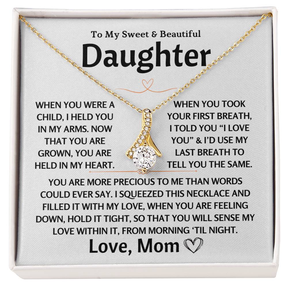 To My Sweet & Beautiful Daughter - Alluring Beauty Gift Set - TJ107