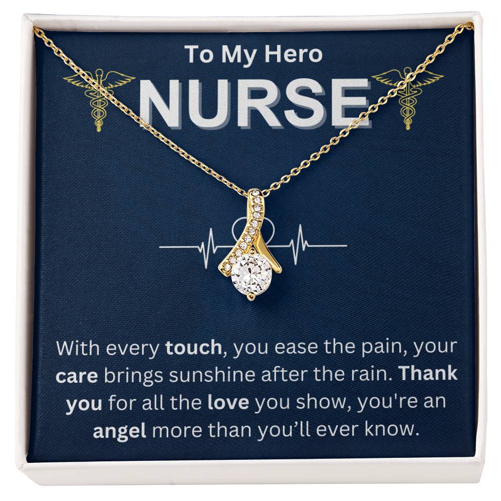 To My Hero Nurse - Alluring Beauty Necklace - TJ048