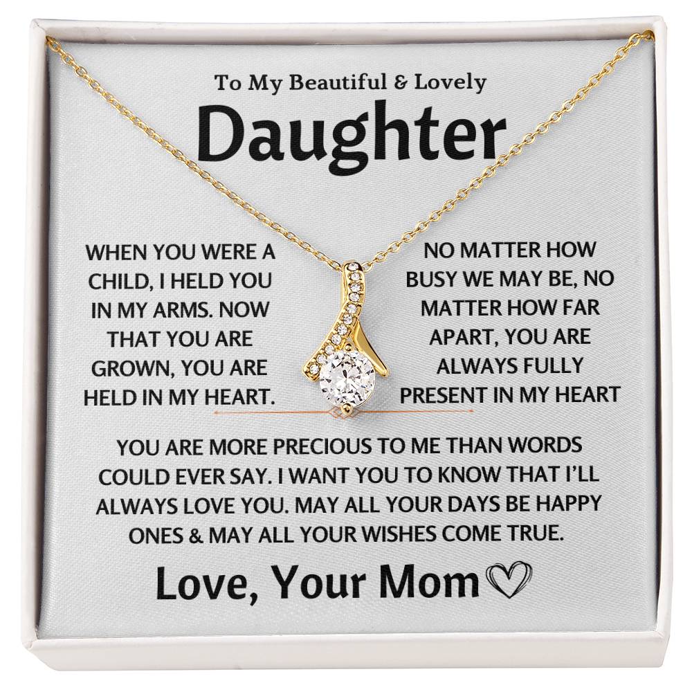 To My Beautiful & Lovely Daughter - Alluring Love Gift Set - TJ109P