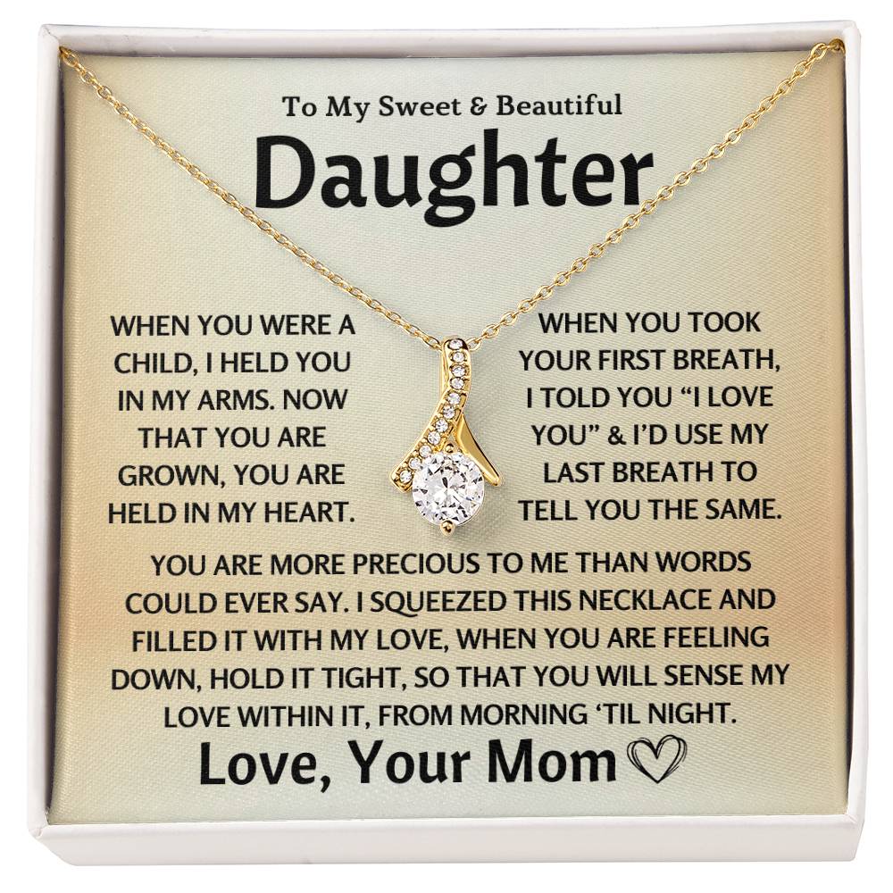 To My Sweet & Beautiful Daughter - Alluring Beauty Gift Set - TJ107V4