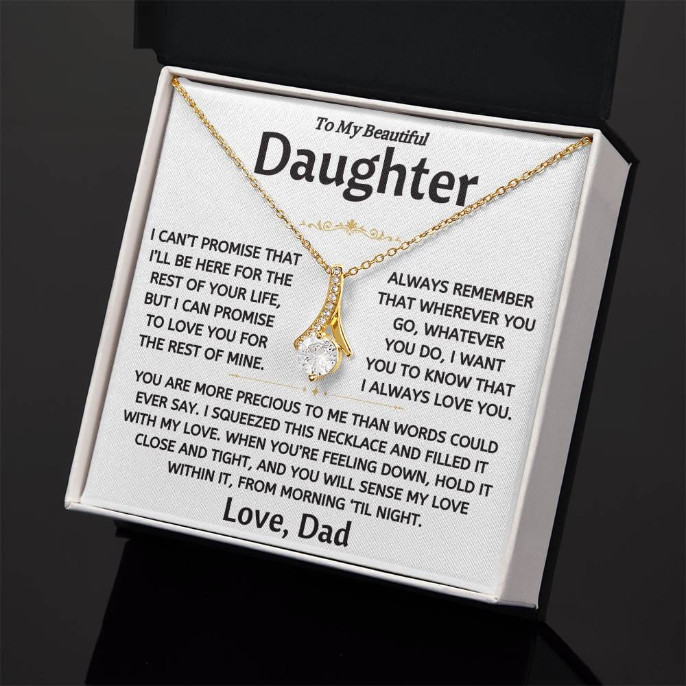 To My Beautiful Daughter - Alluring Beauty Gift Set Personalized - TJ105V4P