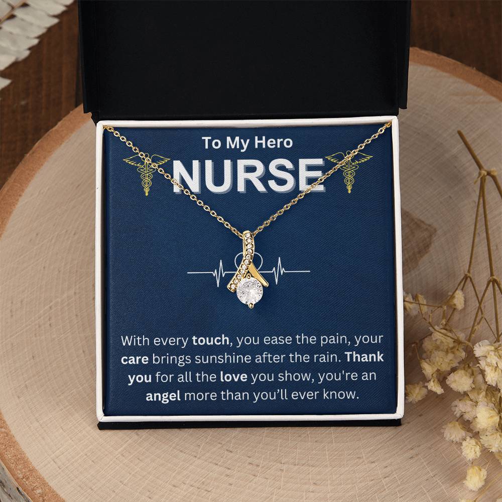 To My Hero Nurse - Alluring Beauty Necklace - TJ048