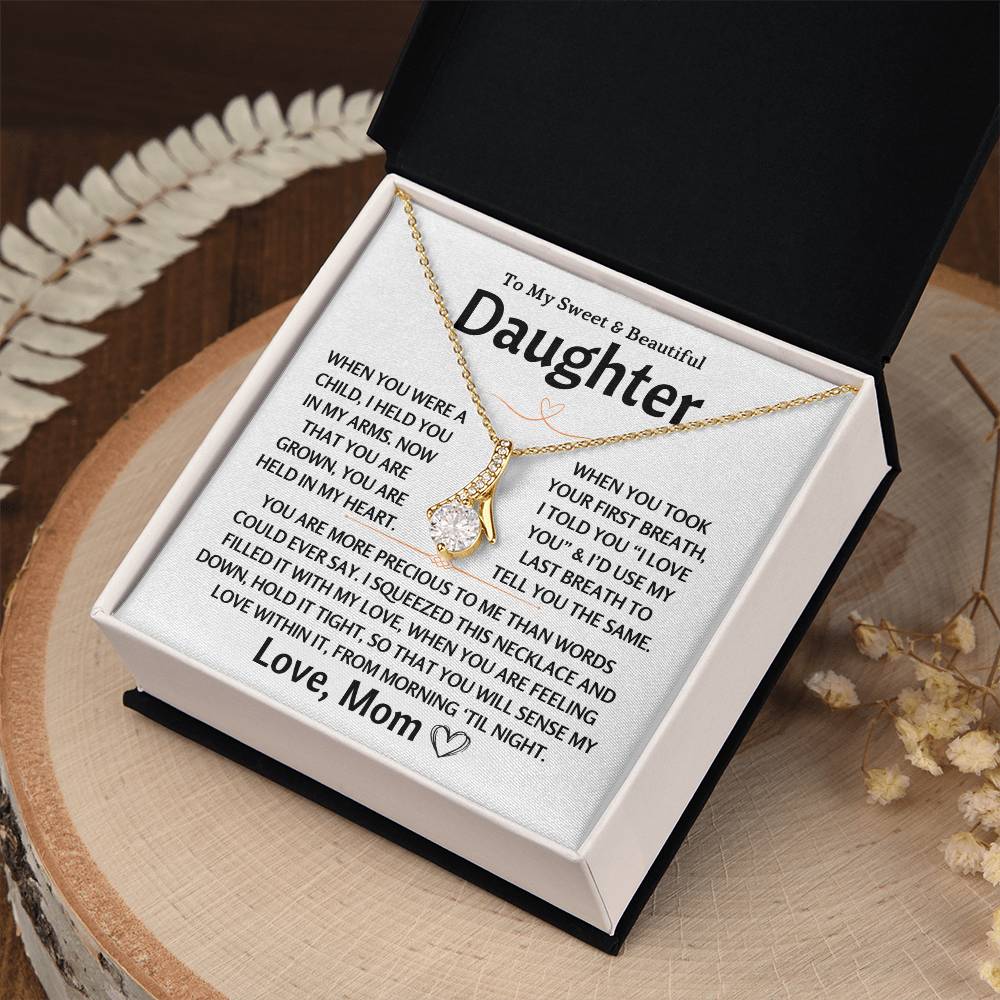 To My Sweet & Beautiful Daughter - Alluring Beauty Gift Set - TJ107