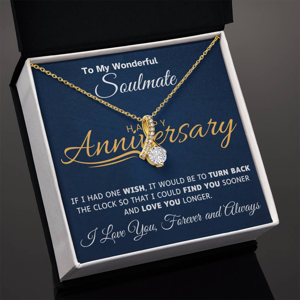 To My Soulmate [Anniversary Edition] - Alluring Beauty Necklace Gift Set - TJ036