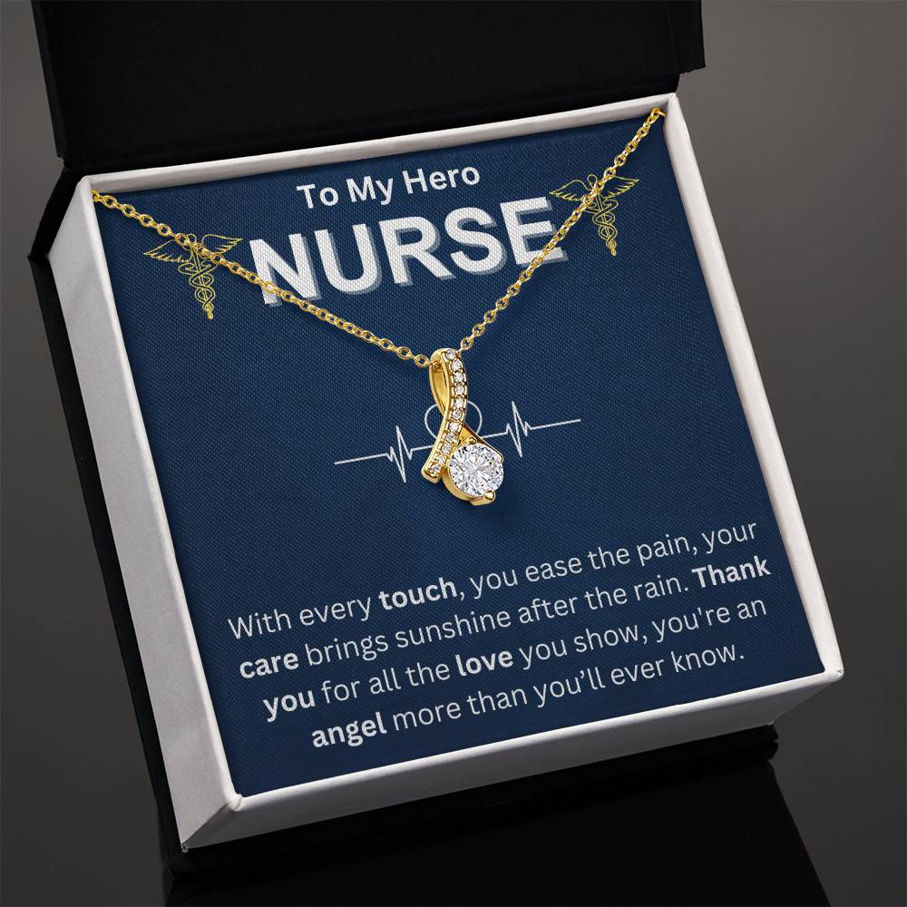 To My Hero Nurse - Alluring Beauty Necklace - TJ048