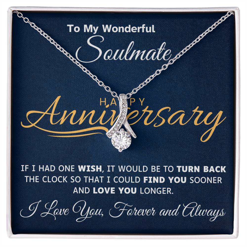 To My Soulmate [Anniversary Edition] - Alluring Beauty Necklace Gift Set - TJ036