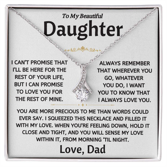 To My Beautiful Daughter - Alluring Beauty Gift Set Personalized - TJ105V4P