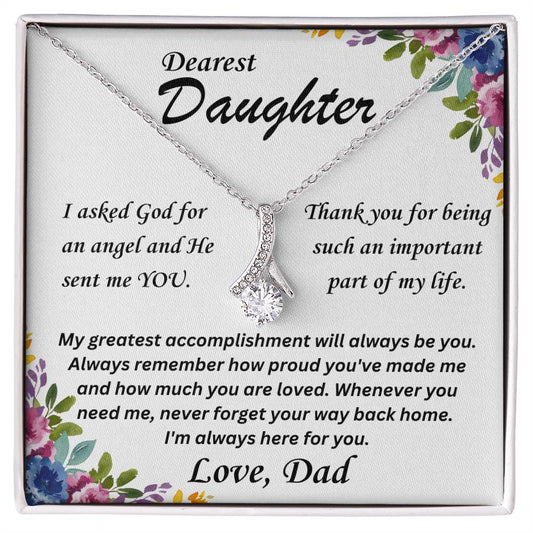 Dearest Daughter - Alluring Beauty Necklace - TJ019