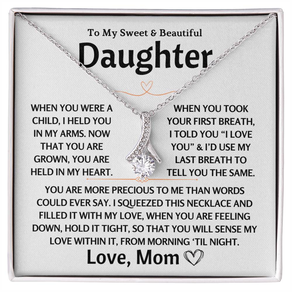 To My Sweet & Beautiful Daughter - Alluring Beauty Gift Set - TJ107