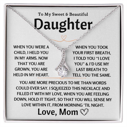 To My Sweet & Beautiful Daughter - Alluring Beauty Gift Set - TJ107