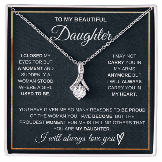 To My Daughter - From Mom and Dad