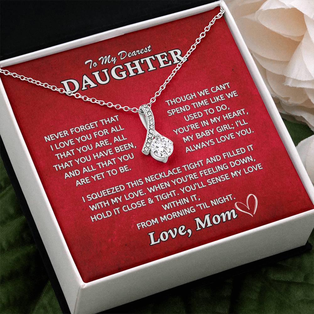 To My Beautiful Daughter - Alluring Beauty Necklace - TJ066