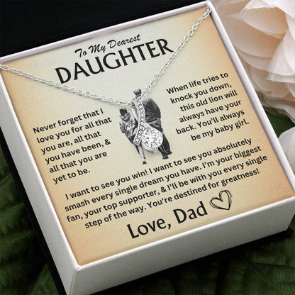 To My Dearest Daughter - Love, Dad -Beautiful Gift Set - TJ086