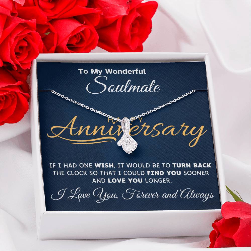 To My Soulmate [Anniversary Edition] - Alluring Beauty Necklace Gift Set - TJ036