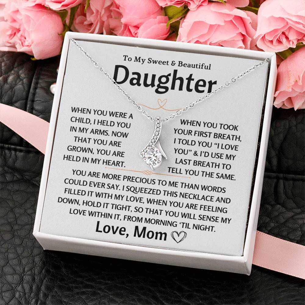 To My Sweet & Beautiful Daughter - Alluring Beauty Gift Set - TJ107