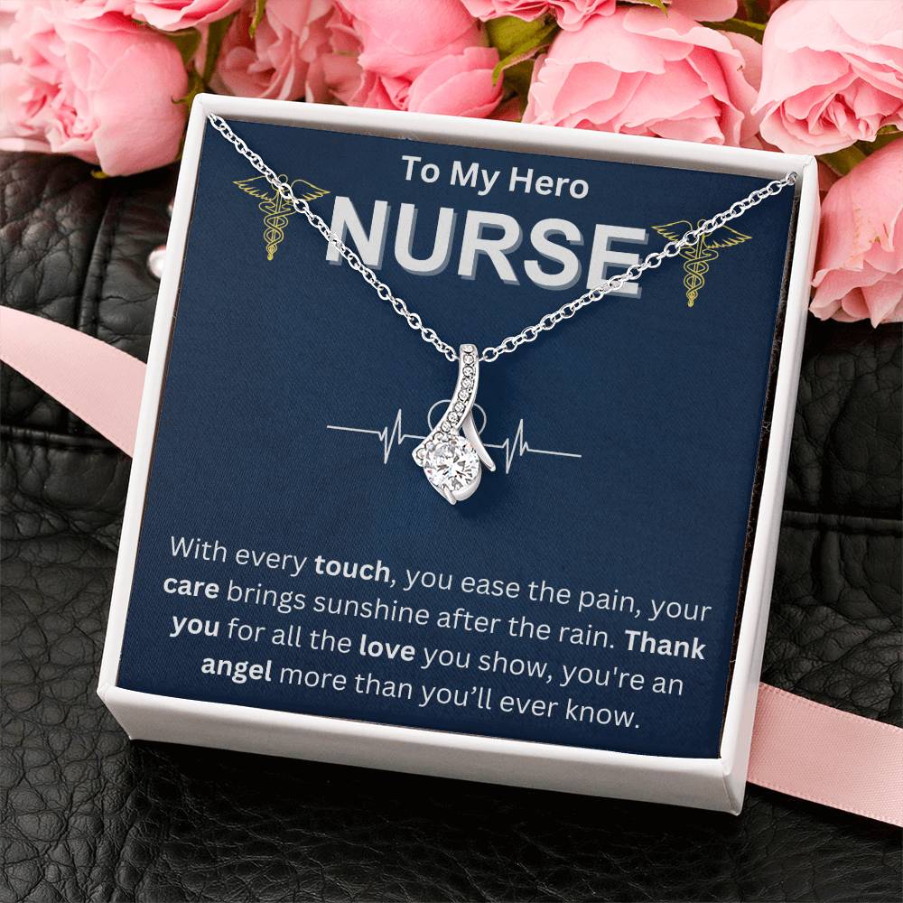 To My Hero Nurse - Alluring Beauty Necklace - TJ048